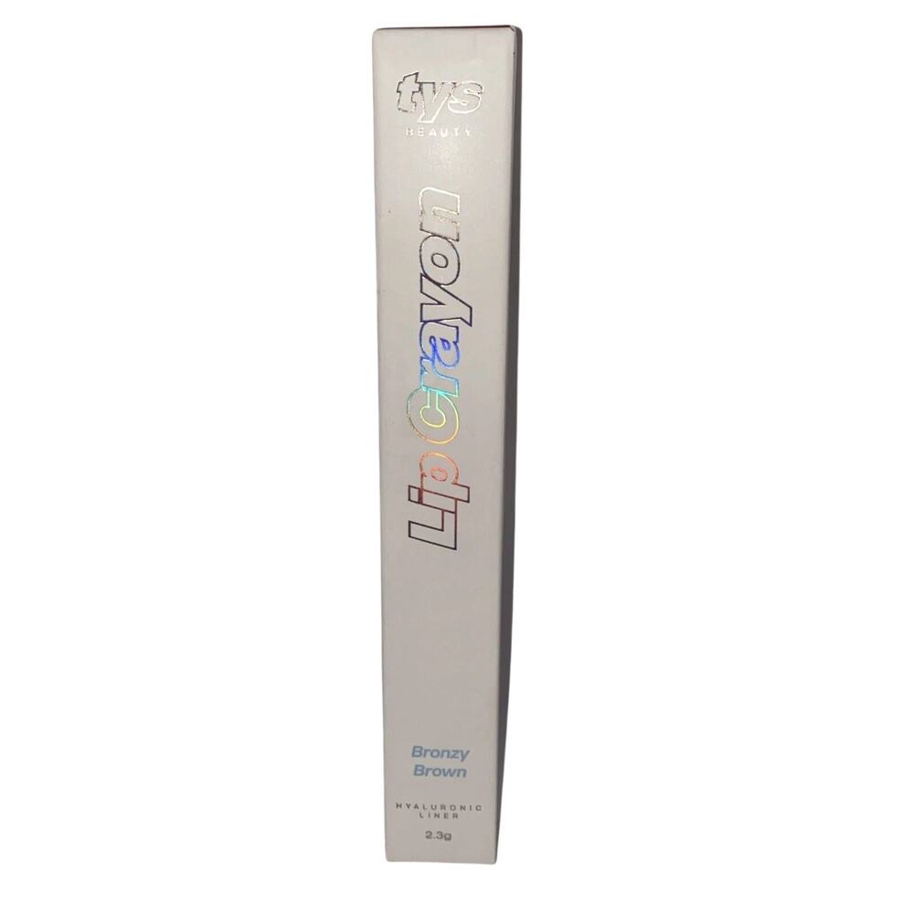 TYS Beauty Lip Crayon Hyaluronic Liner – Bronzy Brown | New in Box